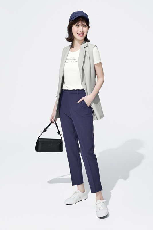 長版西裝背心-女