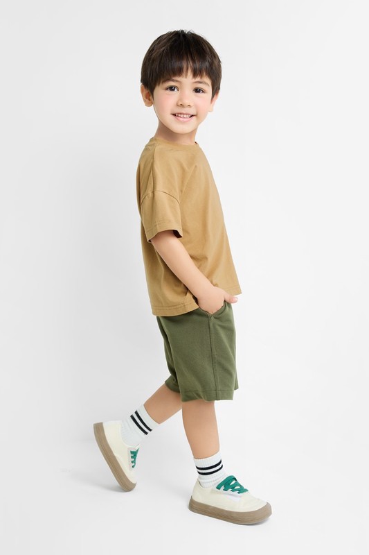 小毛圈五分褲-童