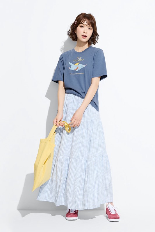 迪士尼系列寬版印花T恤-15-女