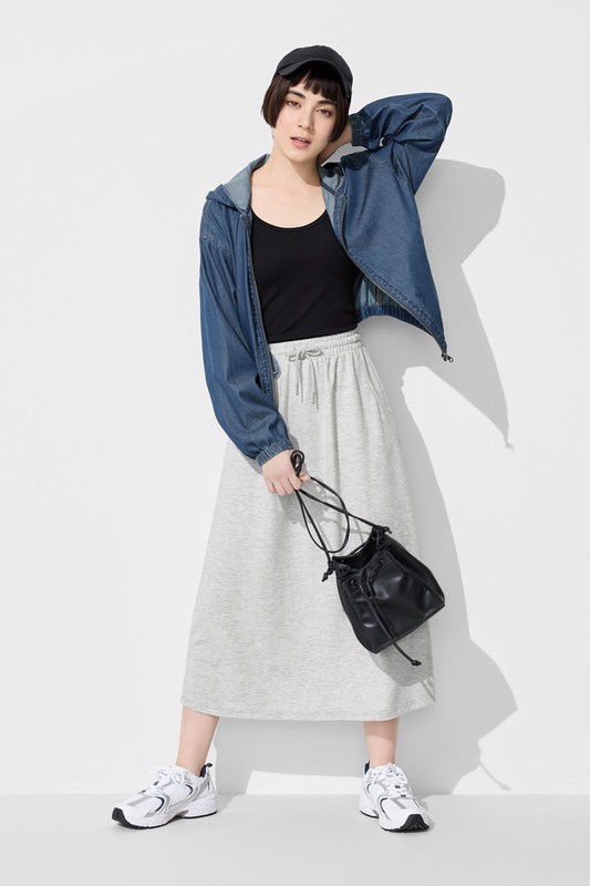 Bra羅紋中短版背心-女