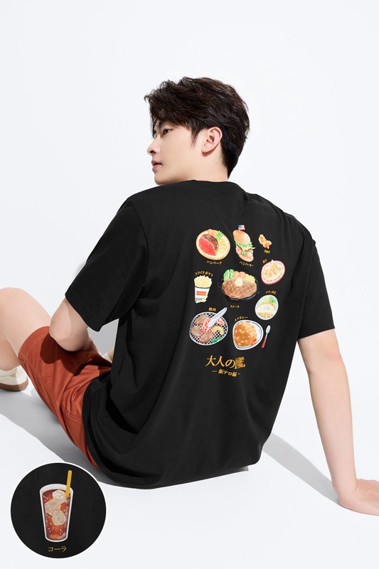 大人的圖鑑厚版印花T恤-05-男