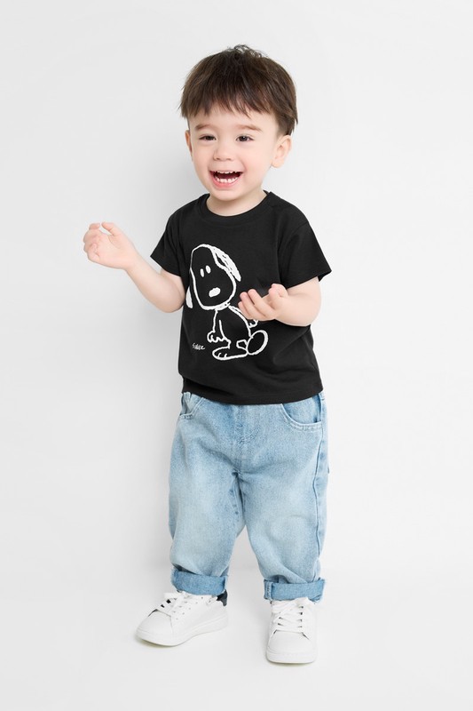 史努比系列印花T恤-02-Baby