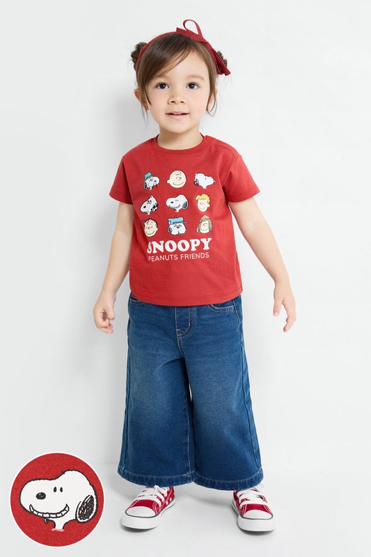 史努比系列印花T恤-08-Baby
