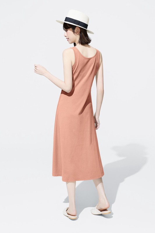 純棉背心長洋裝-女