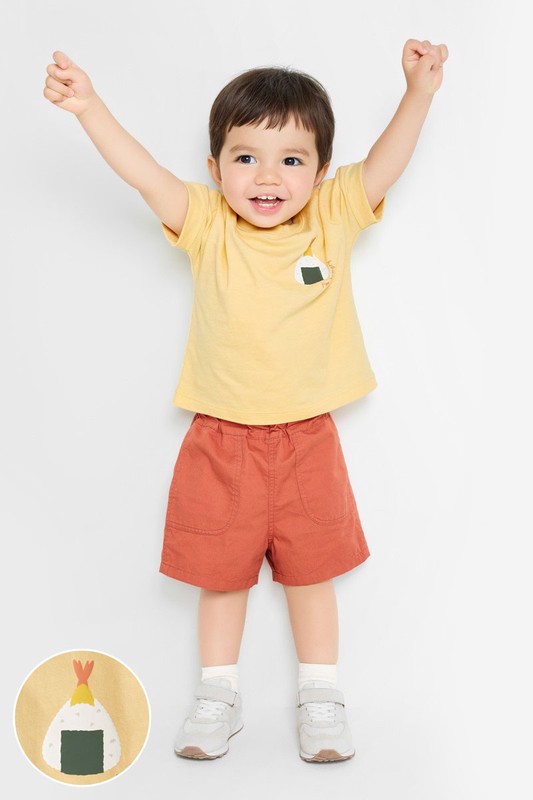 竹節棉美食印花T恤-Baby