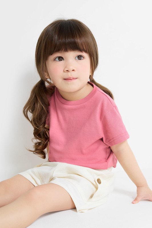 快乾棉圓領T恤-童