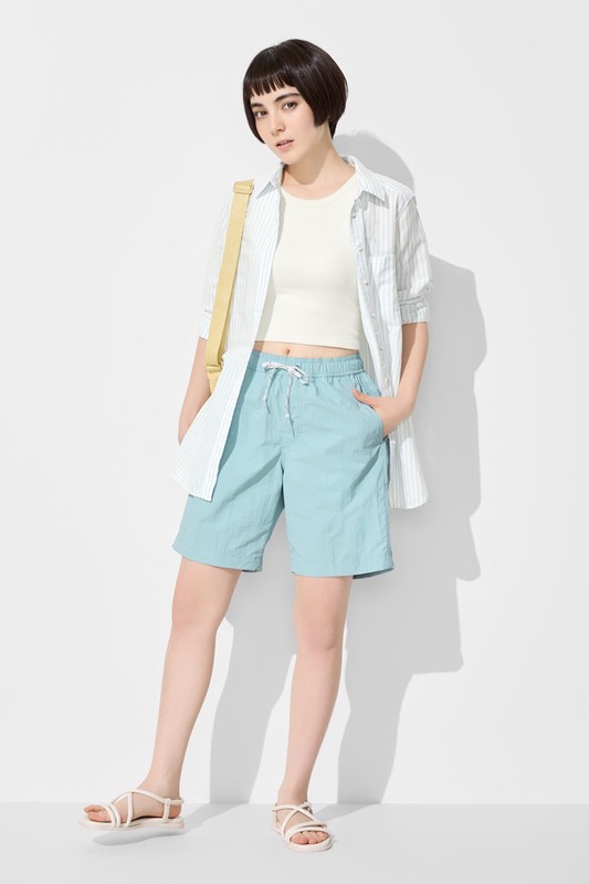 防潑水休閒海灘短褲-男