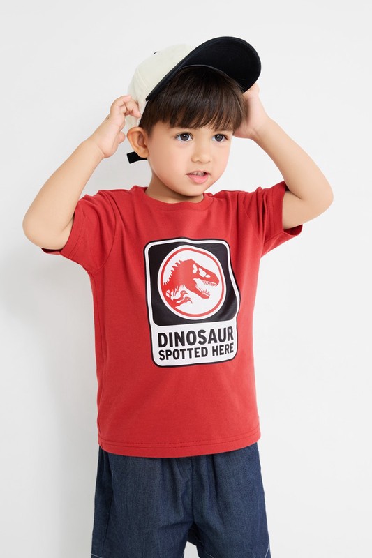 Jurassic World印花T恤-07-童