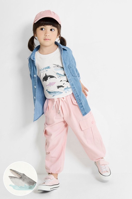 大人的圖鑑印花T恤-02-童