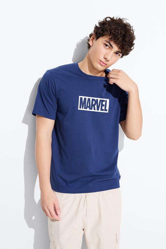 漫威系列印花T恤-03-男