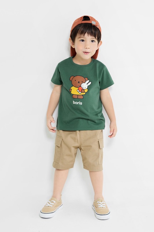 Miffy and Friends印花T恤-02-童