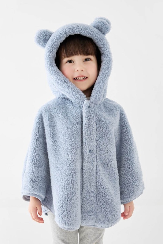 長刷毛造型斗篷-Baby