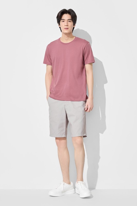 快乾棉圓領T恤-男