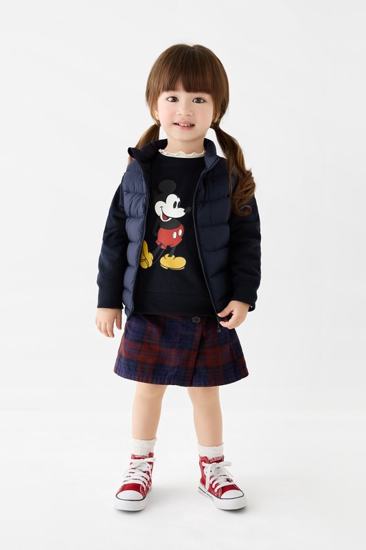 迪士尼系列毛圈印花圓領衫-01-童