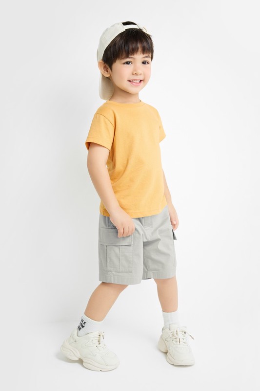 快乾棉圓領T恤-童