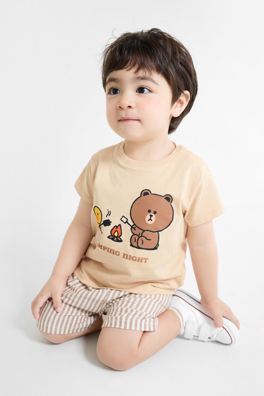 LINE FRIENDS印花T恤-02-Baby