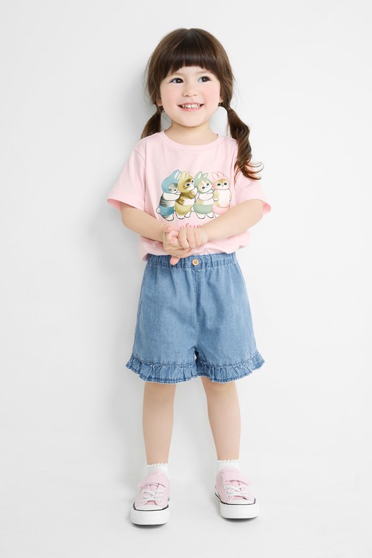 貓福珊迪印花T恤-02-童