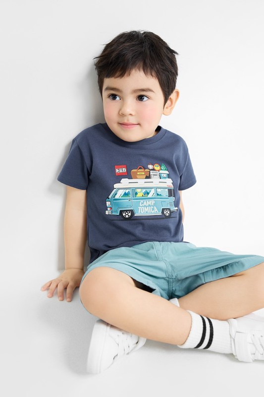 TOMICA印花T恤-01-童