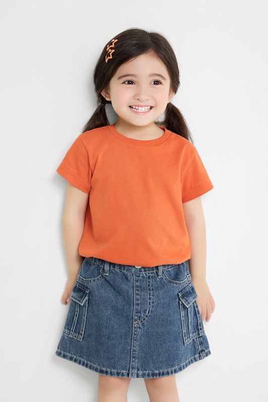 快乾棉圓領T恤-童