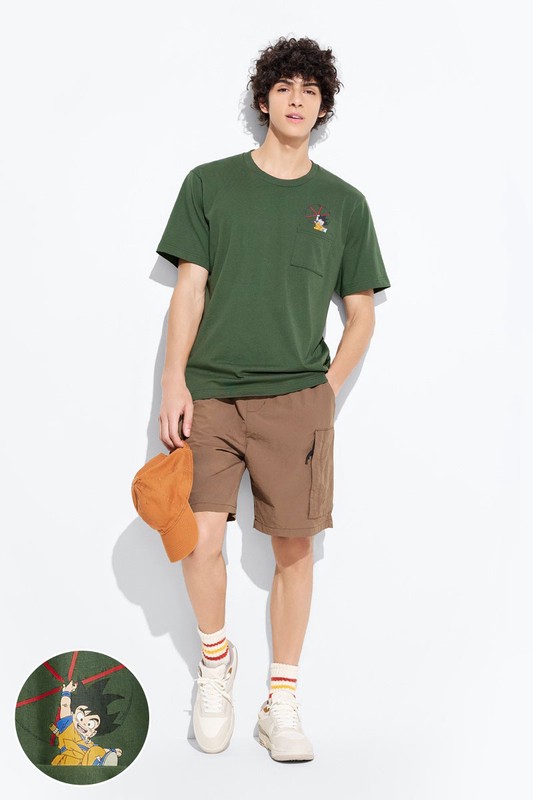 七龍珠大魔口袋印花T恤-03-男