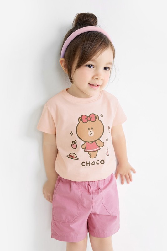 LINE FRIENDS印花T恤-03-Baby