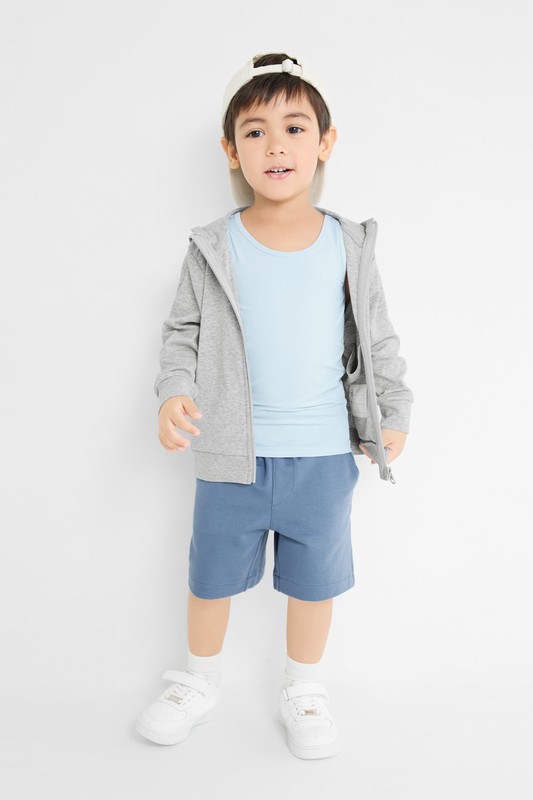 小毛圈五分褲-童