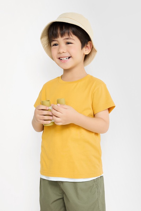 純棉圓領T恤-童