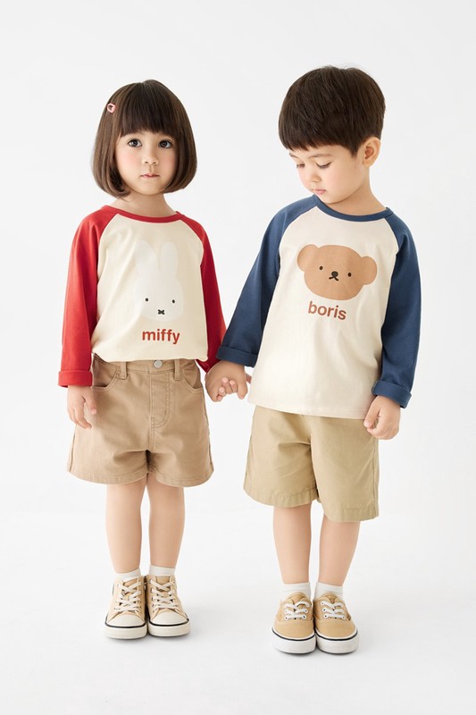 Miffy and Friends拉克蘭長袖印花T恤-04-童