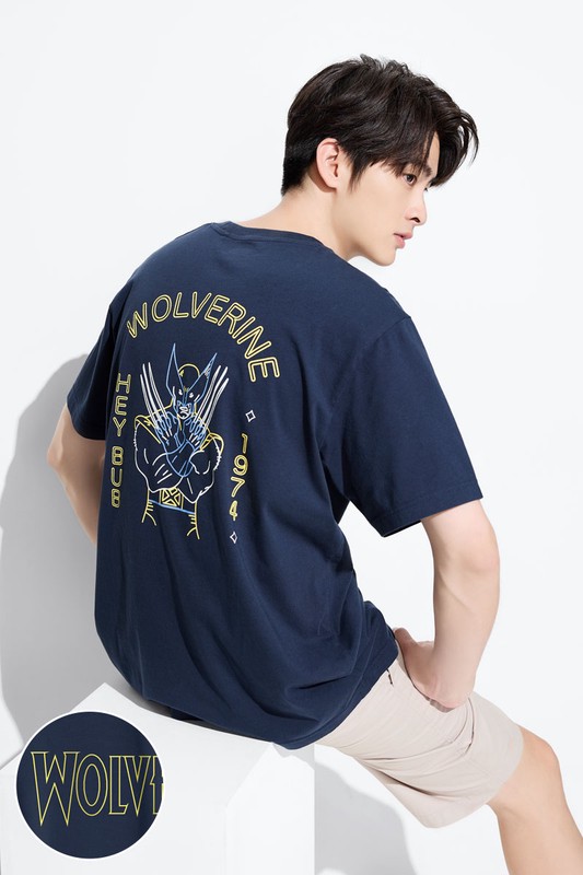 漫威系列印花T恤-04-男