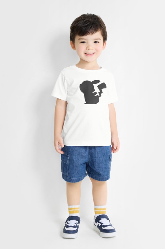 寶可夢印花T恤-01-童