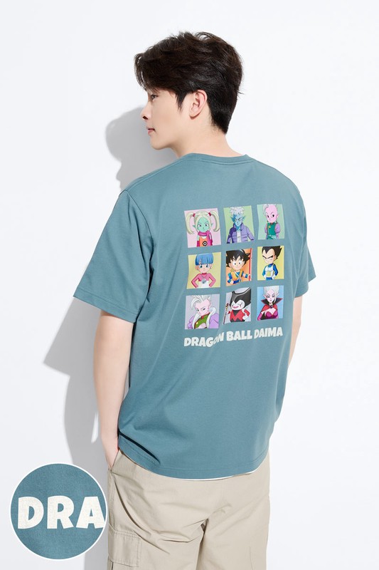 七龍珠大魔厚版印花T恤-06-男