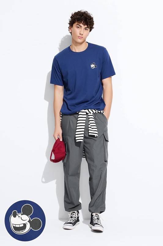 迪士尼系列厚版印花T恤-06-男