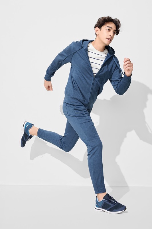 快乾棉休閒長褲-男