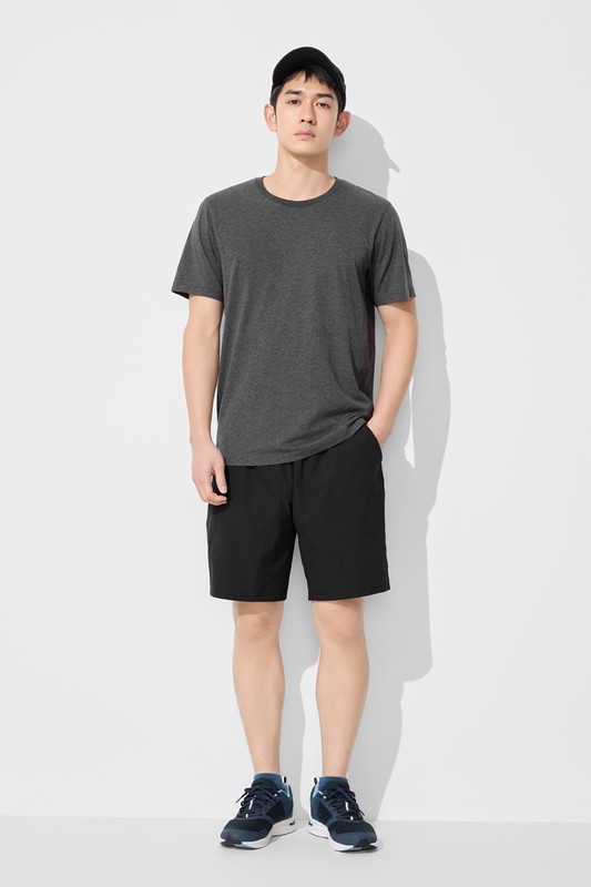 快乾鬆緊短褲-男