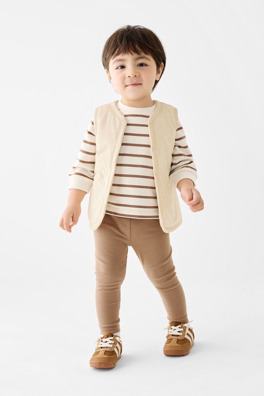 磨毛羅紋內搭褲-Baby