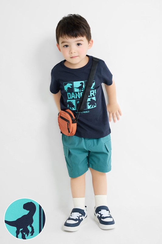 Jurassic World印花T恤-02-童