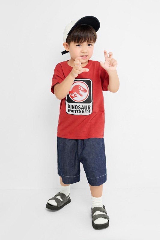 Jurassic World印花T恤-07-童