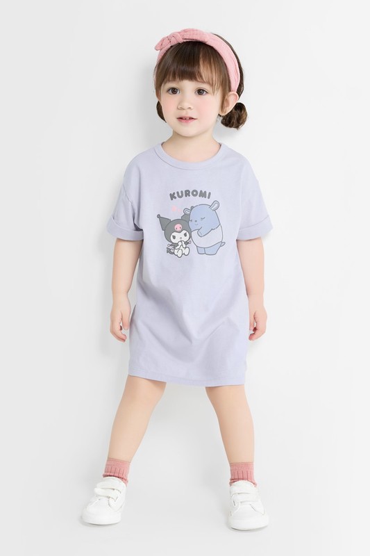 三麗鷗純棉印花洋裝-Baby