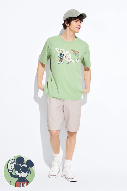 迪士尼系列印花T恤-25-男