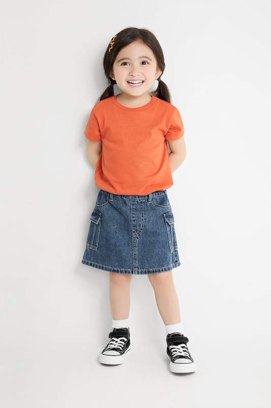 快乾棉圓領T恤-童