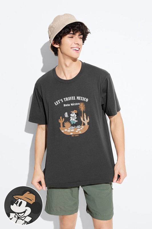 迪士尼系列印花T恤-42-男