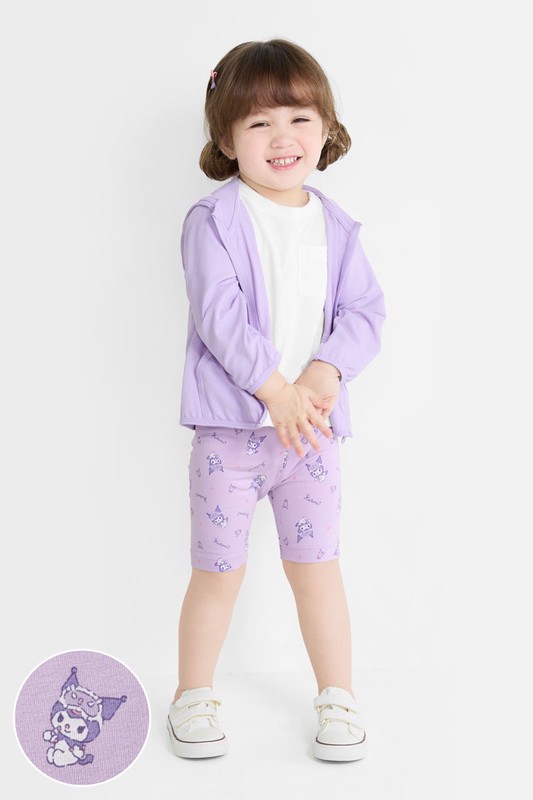 三麗鷗彈力五分內搭褲-Baby