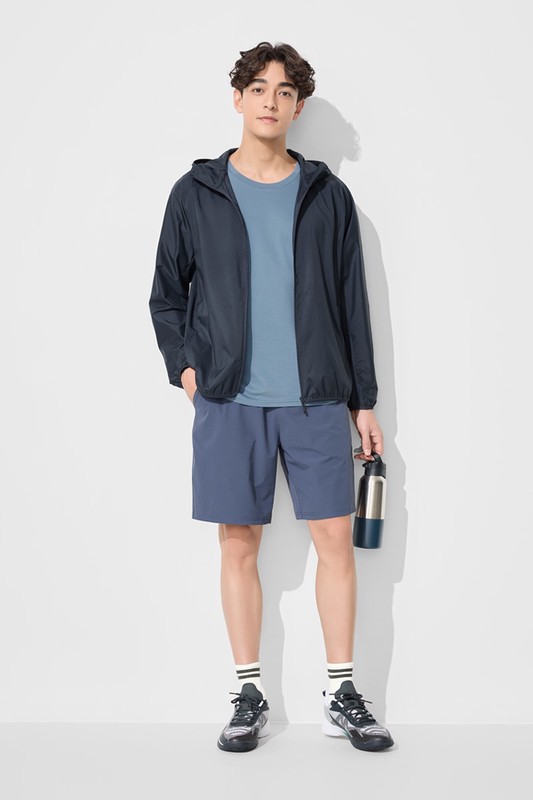 快乾鬆緊短褲-男