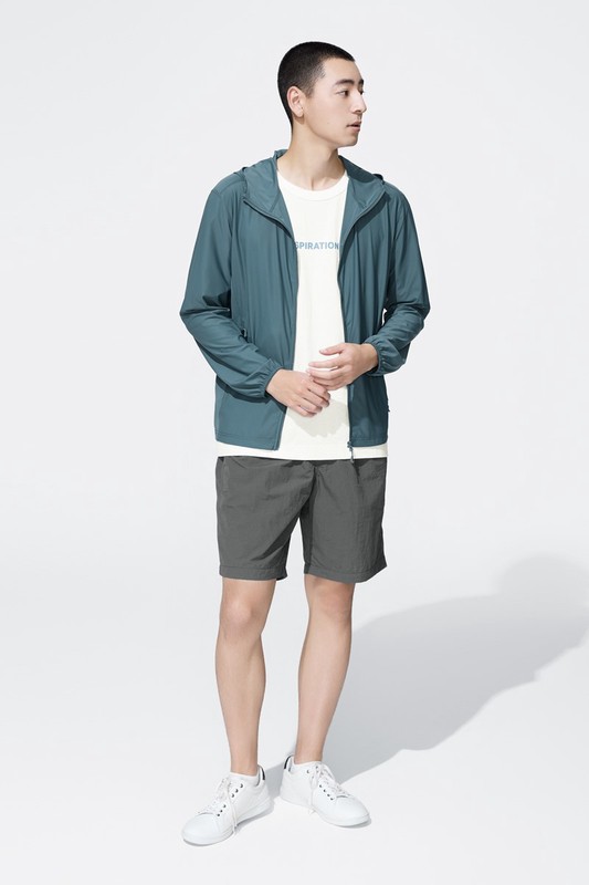 防潑水休閒海灘短褲-男