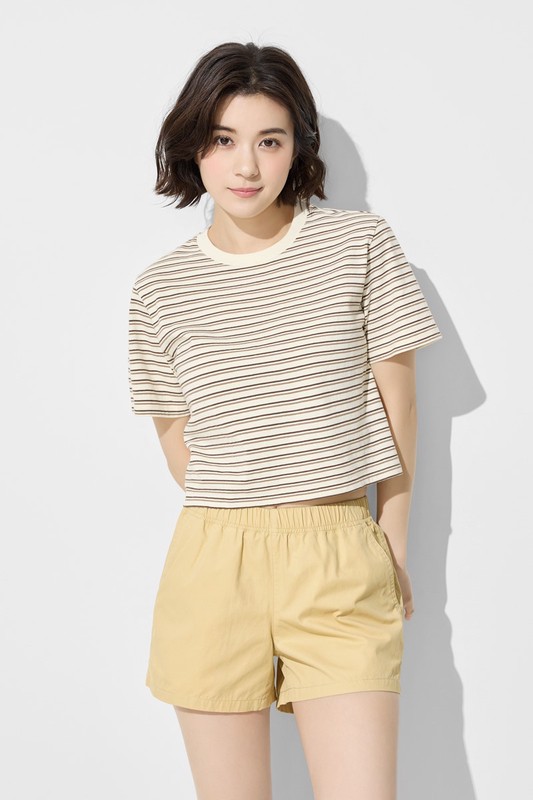 棉質輕便短褲-女