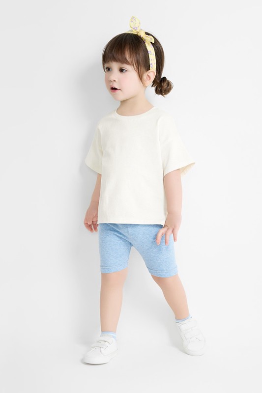 針織五分內搭褲-Baby