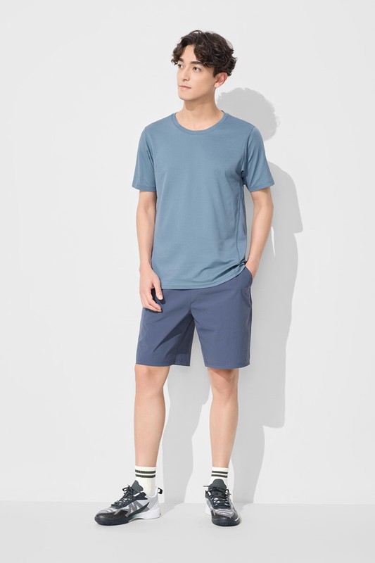 快乾鬆緊短褲-男