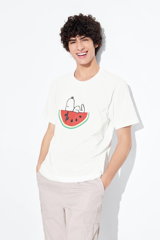 史努比系列印花T恤-03-男