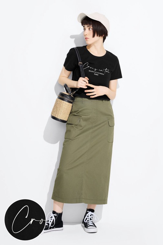 文字印花T恤-12-女