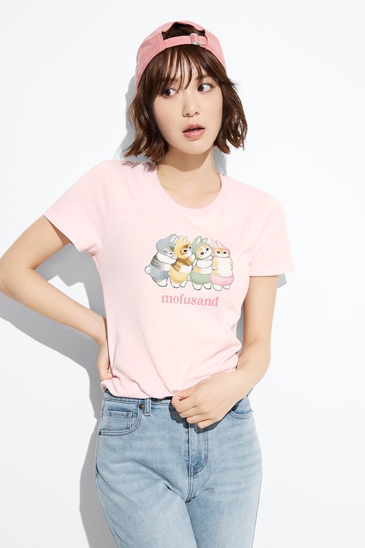 貓福珊迪印花T恤-02-女